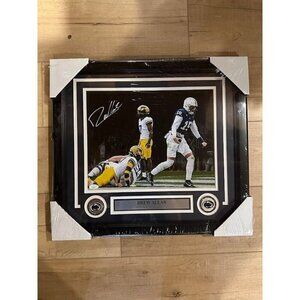 Drew Allar signed autographed Penn State Nittany Lions 11x14 Photo Framed JSA